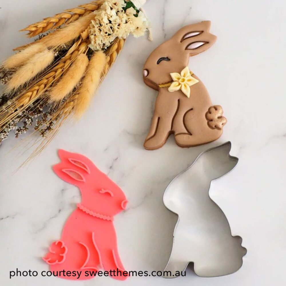 Bunny Cookie Cutter and Fondant Embosser
